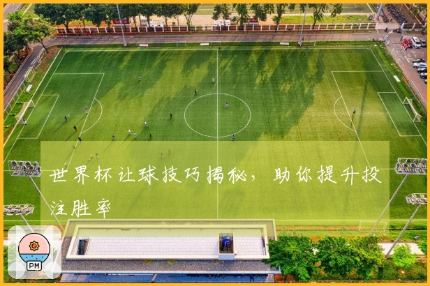 世界杯让球技巧揭秘，助你提升投注胜率